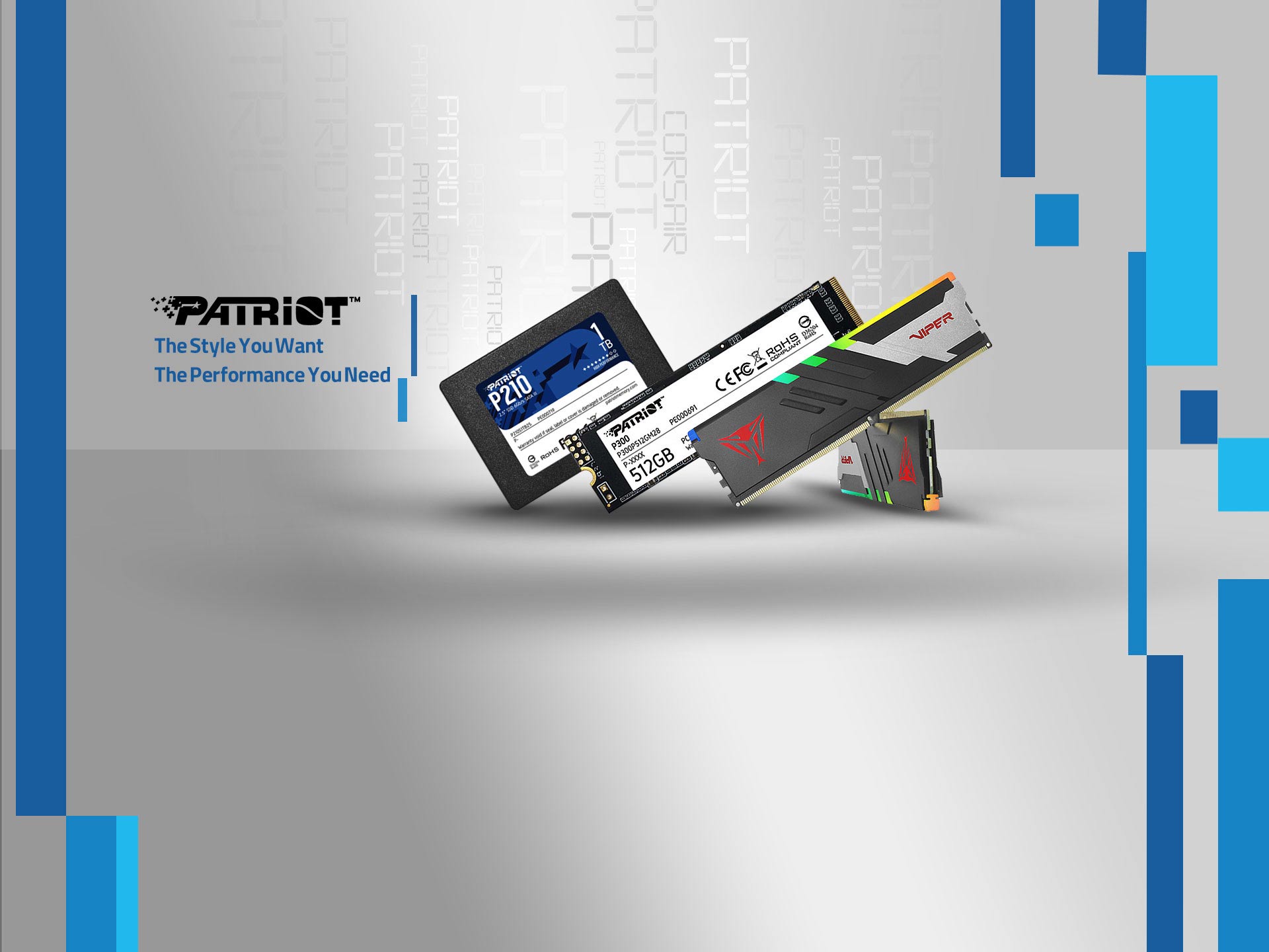 Patriot SSD and Memory